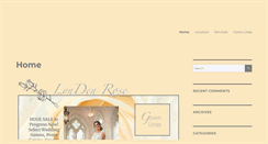 Desktop Screenshot of lyndenrosebridal.com